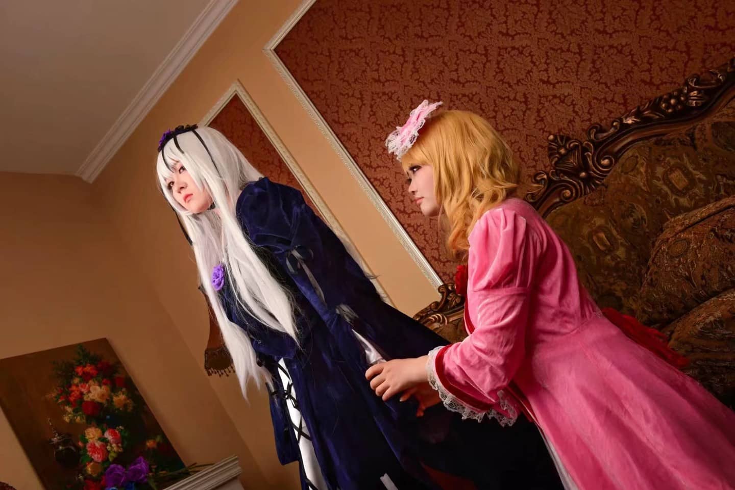 蔷薇少女-水银灯cosplay-萌图百科