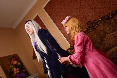 蔷薇少女-水银灯cosplay-萌图百科