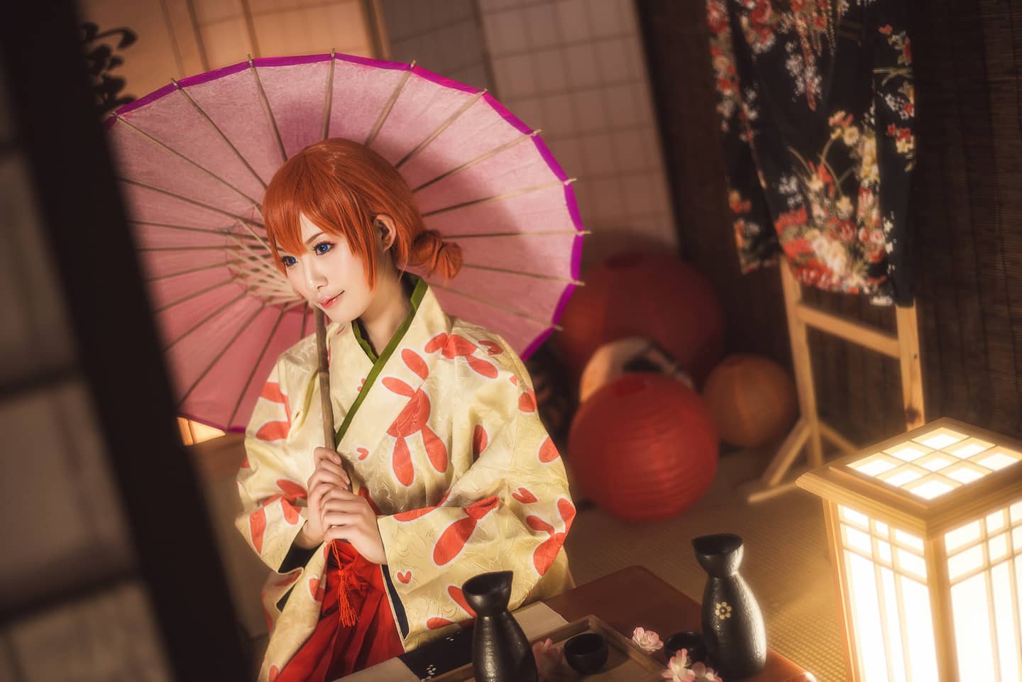 《银魂》神乐cosplay-萌图百科