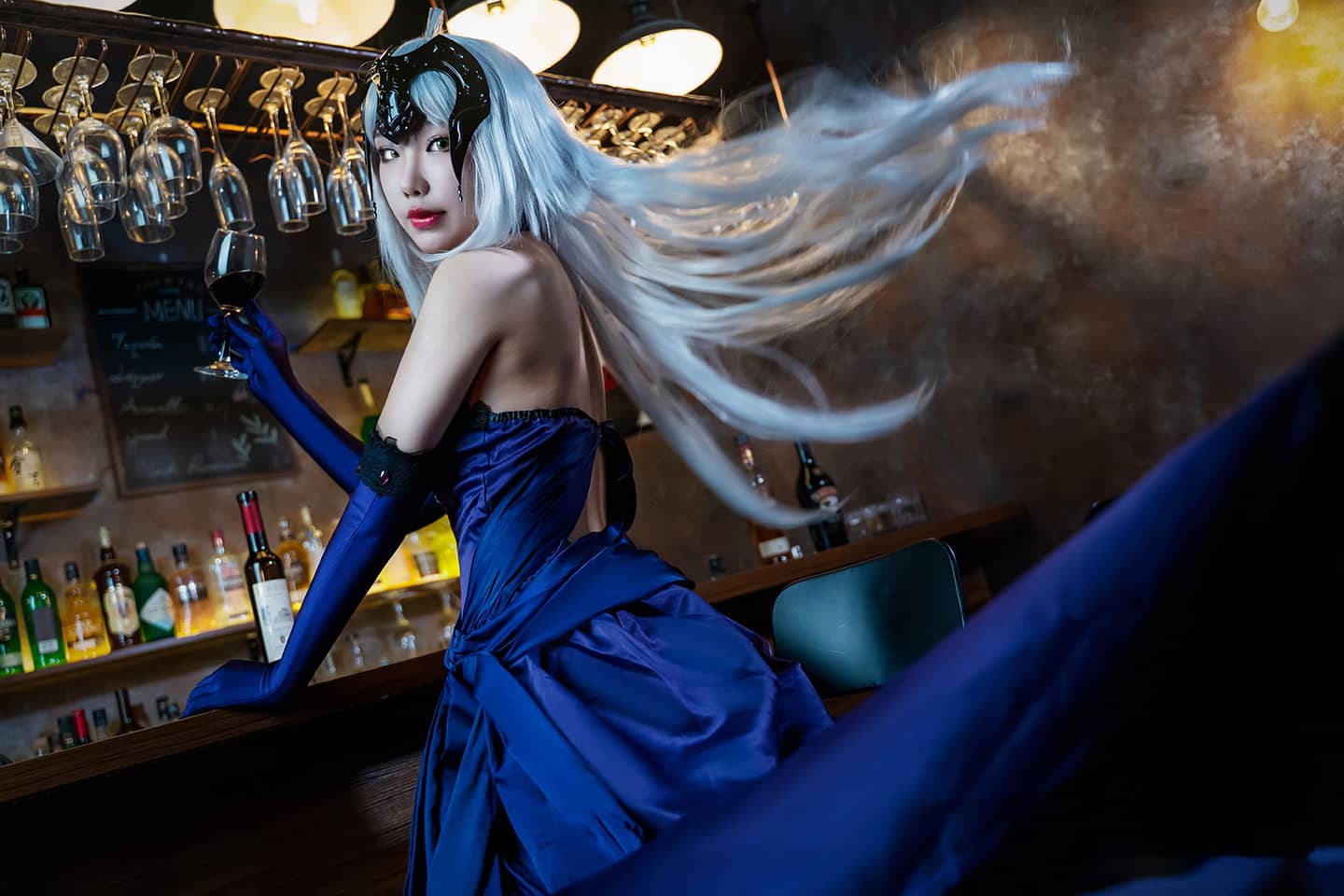 《Fate/Grand Order》黑贞德cosplay-萌图百科