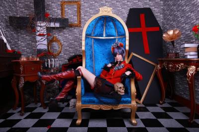 黒執事 夏尔·凡多姆海威 红色扉页cosplay-萌图百科