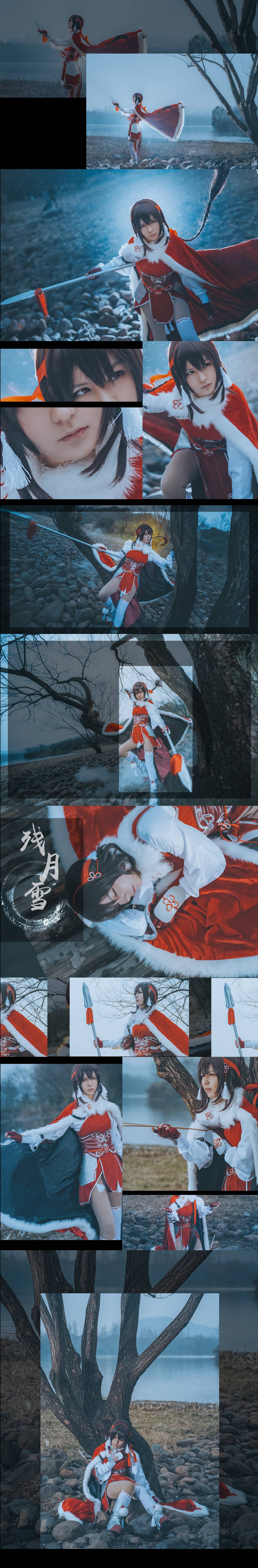 TYA事务所 残月雪 乐正绫cosplay-萌图百科
