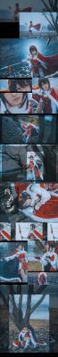 TYA事务所 残月雪 乐正绫cosplay-萌图百科