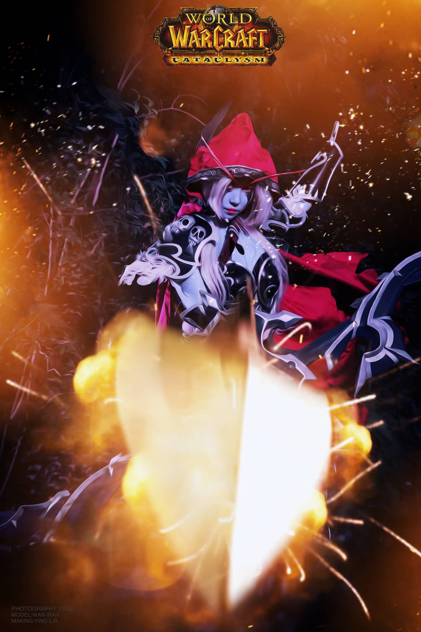 魔兽世界希尔瓦娜斯Cosplay-萌图百科