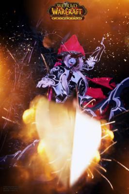 魔兽世界希尔瓦娜斯Cosplay-萌图百科