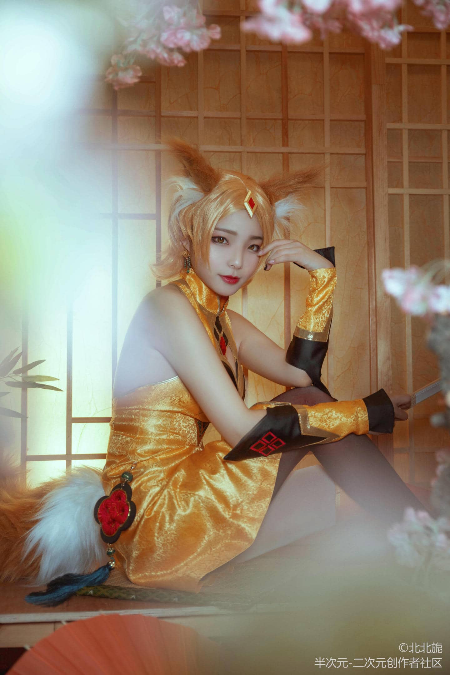 王者荣耀 妲己 魅力之狐cosplay-萌图百科