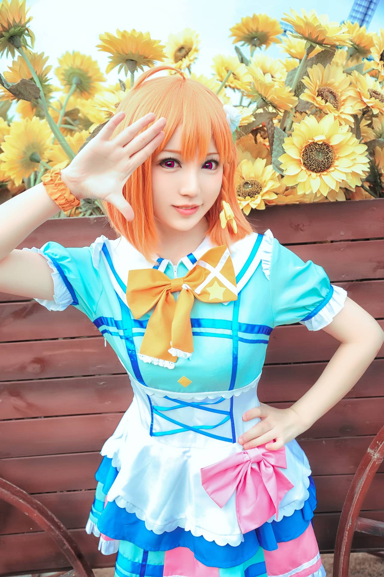 lovelive!sunshine！高海千歌cosplay-萌图百科