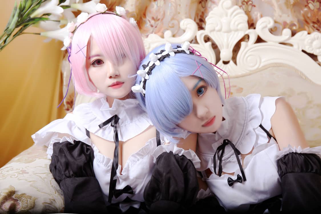 从零开始的异世界生活 蕾姆×拉姆cosplay-萌图百科