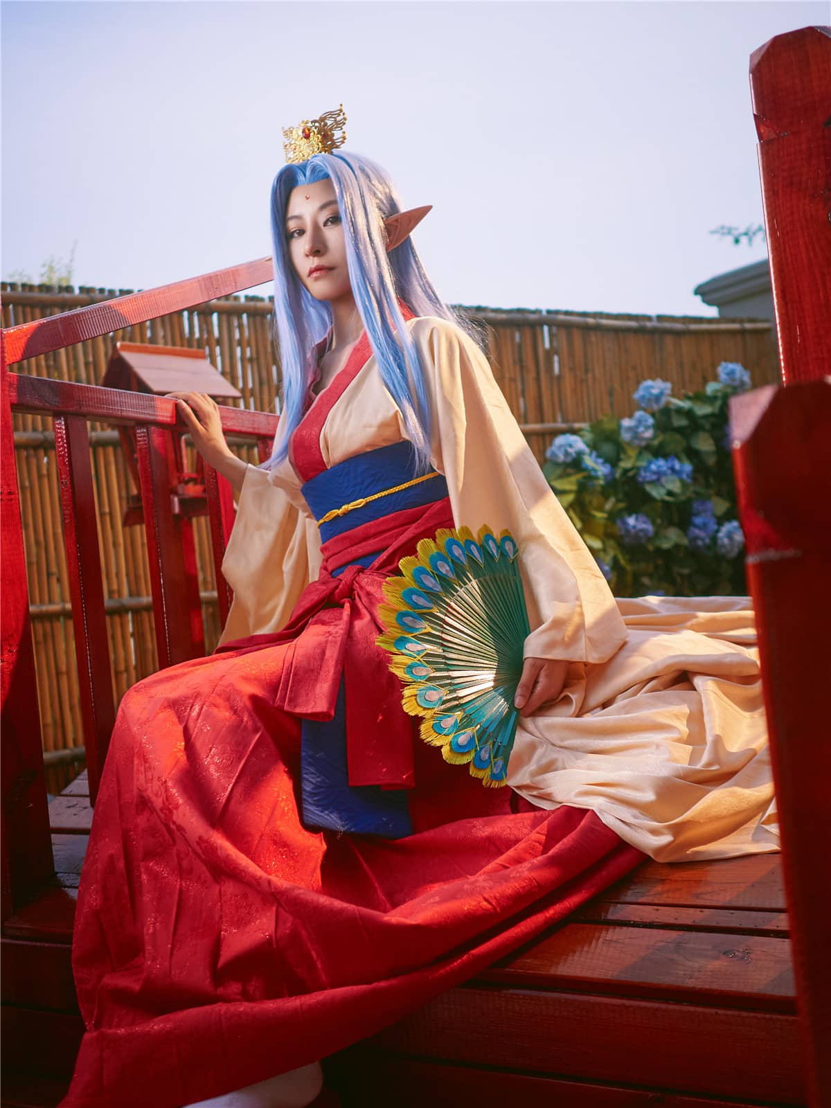 银魂孔雀姬cosplay-萌图百科