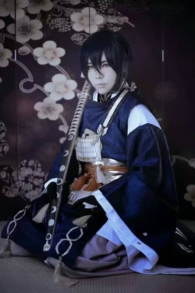 刀剑乱舞三日月宗近cosplay-萌图百科