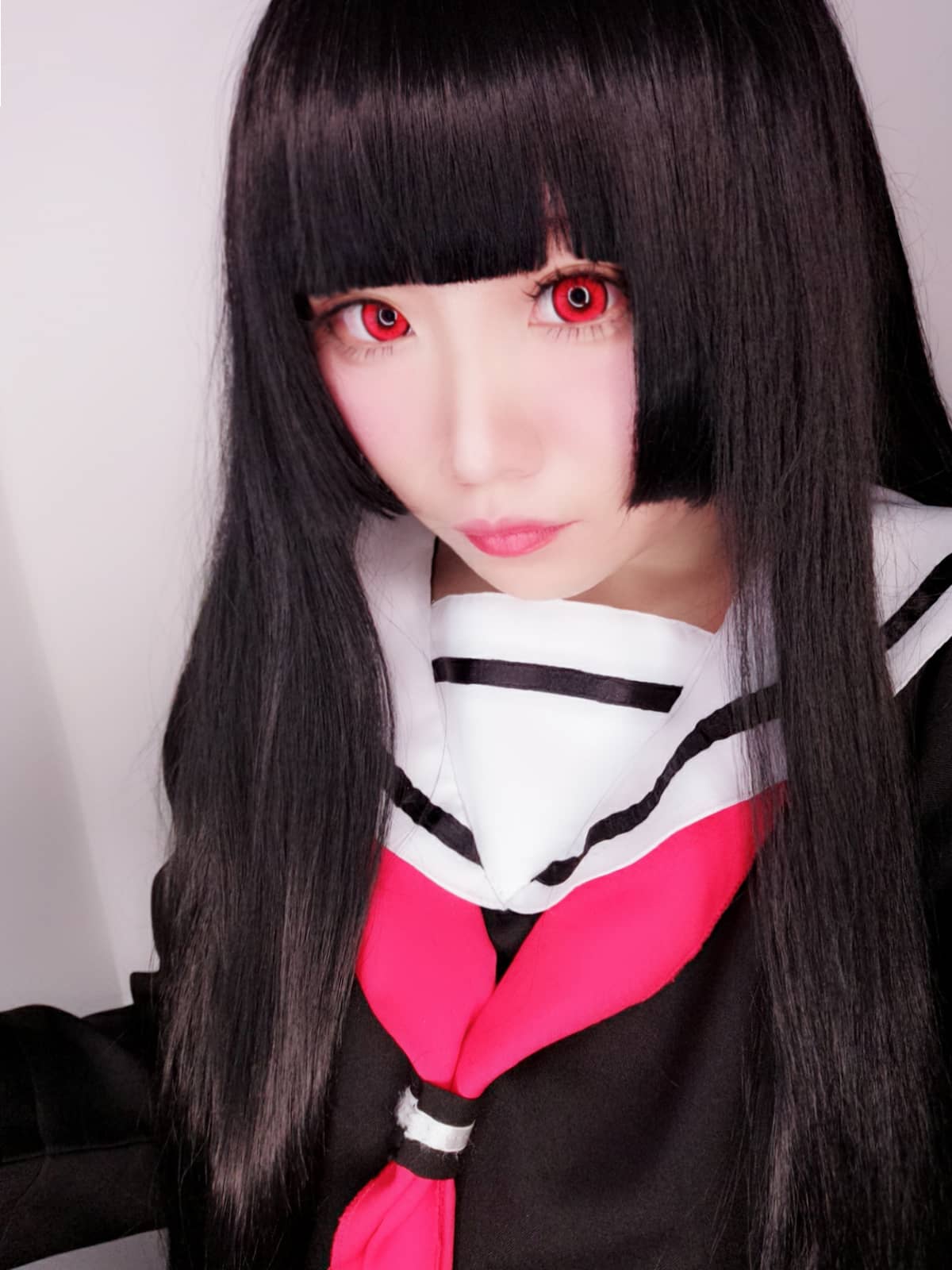 阎魔爱 地狱少女 cosplay-萌图百科