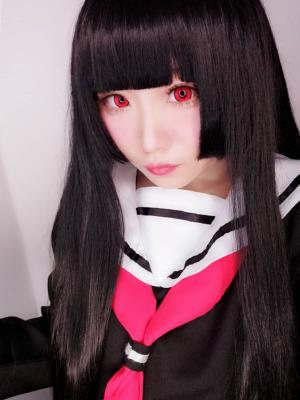 阎魔爱 地狱少女 cosplay-萌图百科