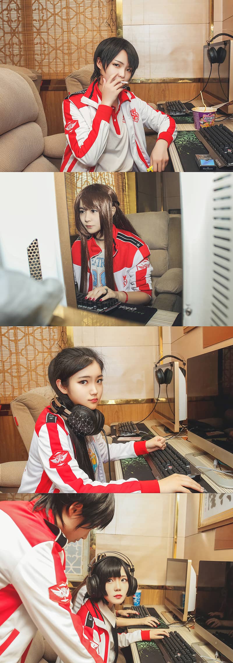 全职高手兴欣战队全员cosplay-萌图百科