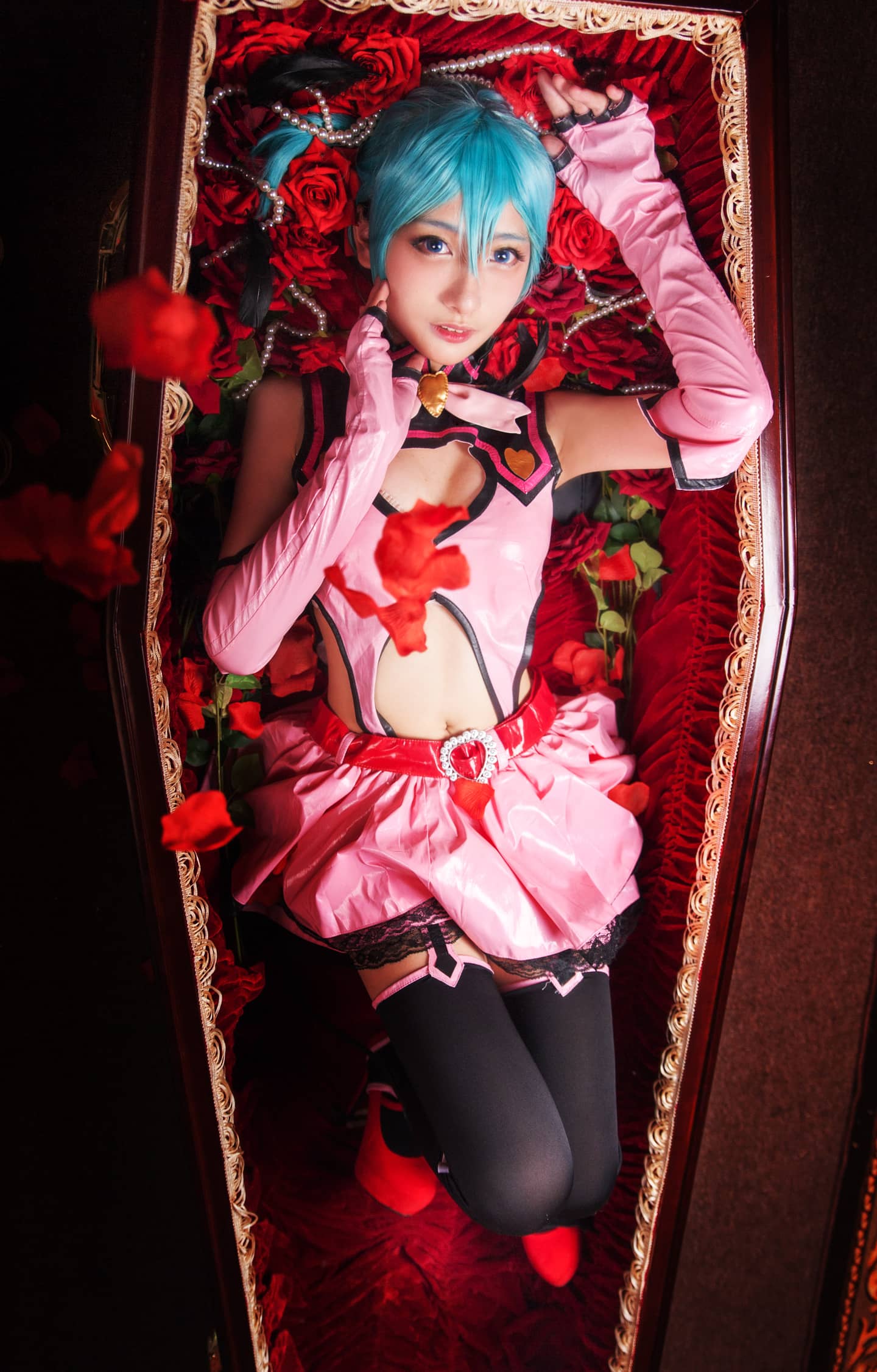 miku偷心小恶魔ψ(｀∇´)ψ呐，给我你的小心心不？-萌图百科