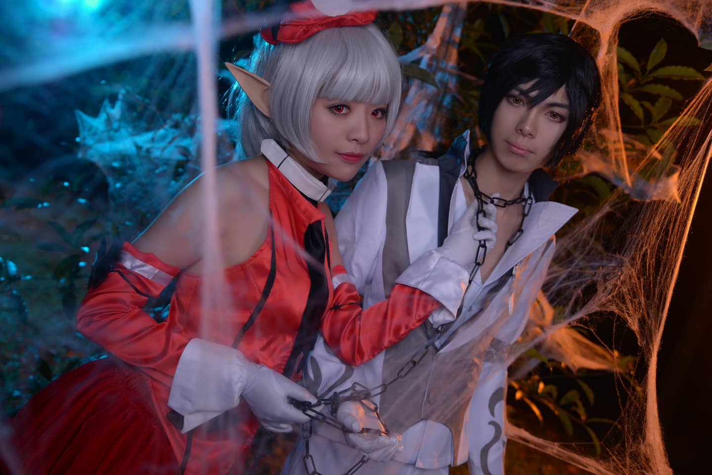 龙之谷万圣快乐 红月套弓箭手cosplay-萌图百科