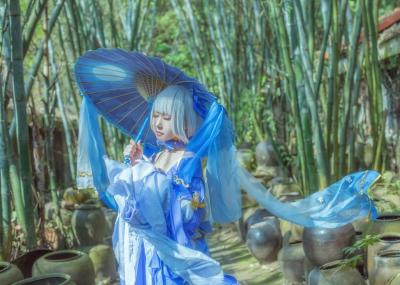 剑三  兰庭青萝cosplay-萌图百科